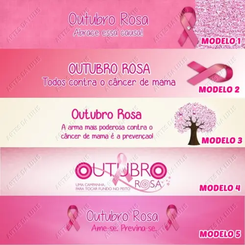 Lápis Outubro Rosa