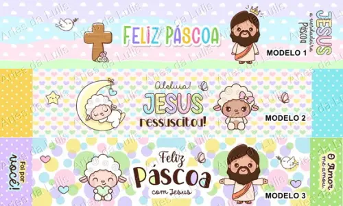 Lápis Páscoa Cristã Cute