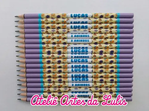 Lápis Personalizado Bolofofos