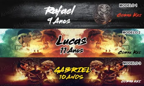 Lápis Personalizado Cobra Kai