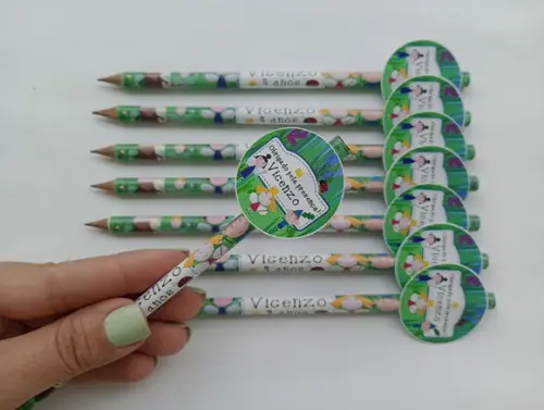 Lápis Personalizado com Tag
