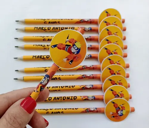 Lápis Personalizado com Tag