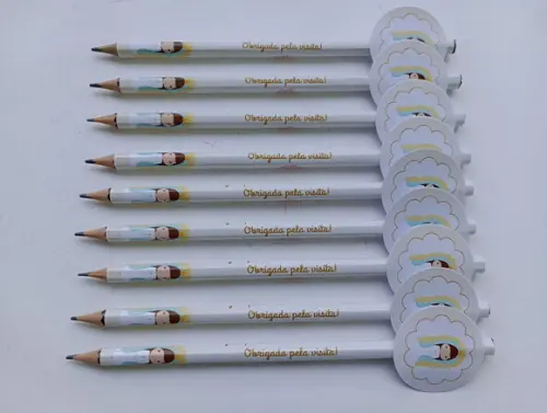 Lápis Personalizado com Tag