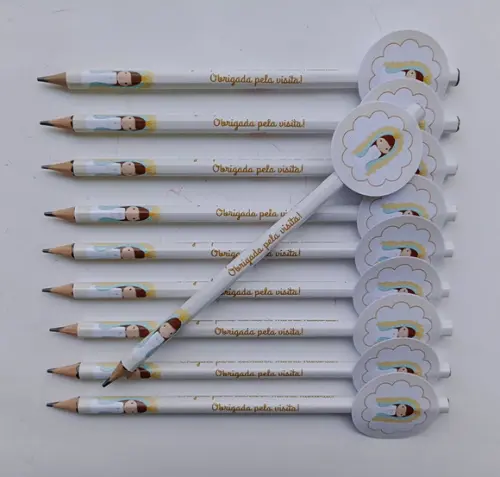 Lápis Personalizado com Tag