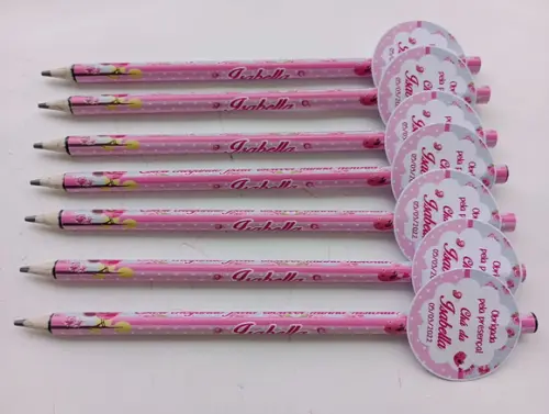 Lápis Personalizado com Tag