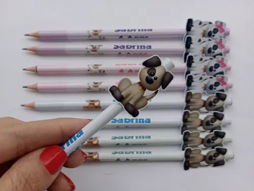 Lápis Personalizado com Tag Especial