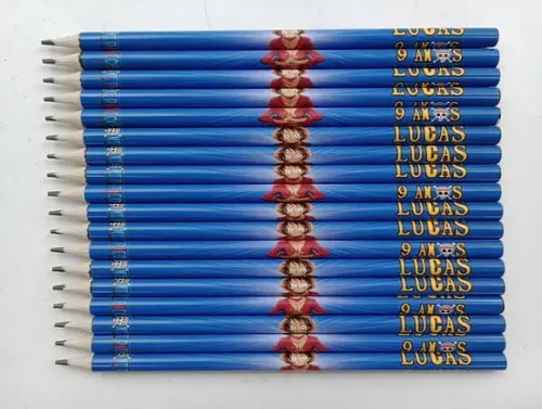 Lápis Personalizado One Piece