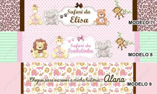Lápis Personalizado Safari com Tag