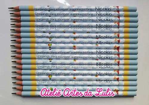 Lápis Pipas, Catavento e Balão