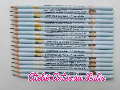 Lápis Primeira Eucaristia Menino