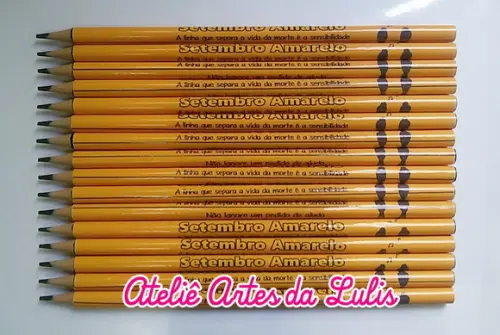 Lápis Setembro Amarelo