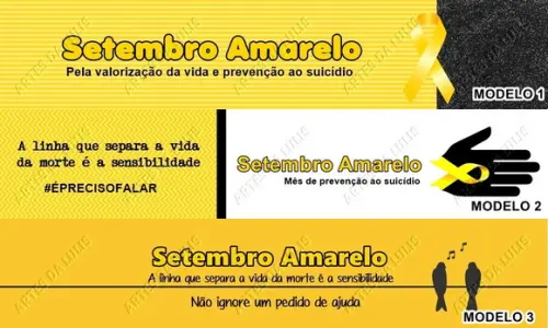 Lápis Setembro Amarelo