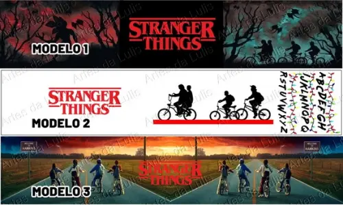 Lápis Stranger Things Pronta Entrega