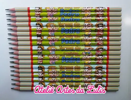 Lápis Turma do Chico e Rosinha