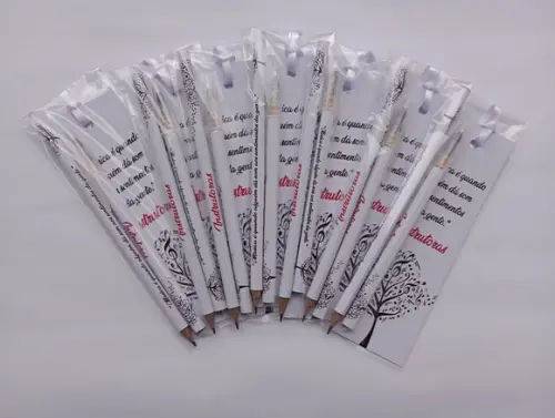 Marcador de Livro + Caneta + Lápis Notas Musicais