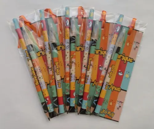 Marcador de Livro + Caneta + Lápis Pokemon