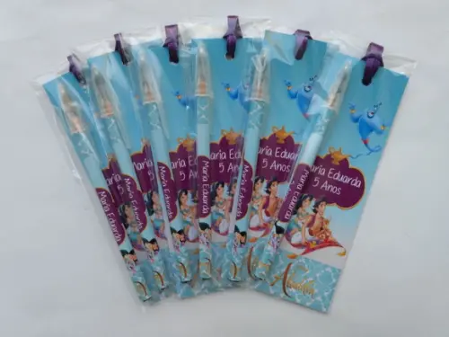 Marcador de Livro + Caneta Aladdin