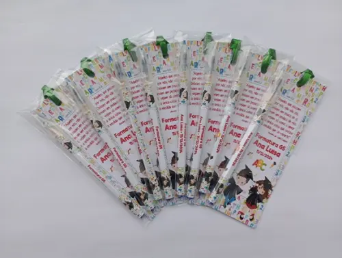 Marcador de Livro + Caneta Formatura Abc
