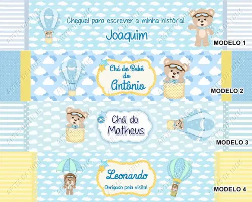 Marcador de Livro + Caneta Ursinho Baloeiro