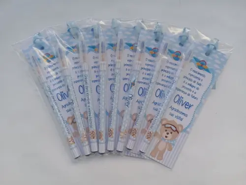 Marcador de Livro + Caneta Ursinho Baloeiro