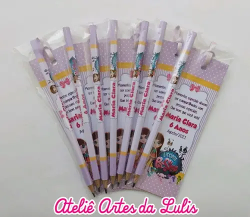 Marcador de Livro + Lápis