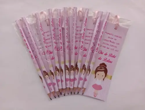 Marcador de Livro + Lápis Bailarina