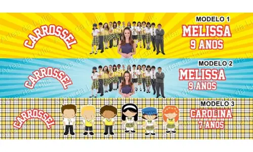 Marcador de Livro + Lápis Carrossel