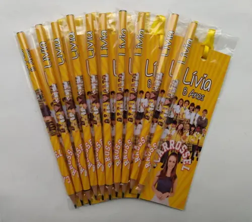 Marcador de Livro + Lápis Carrossel
