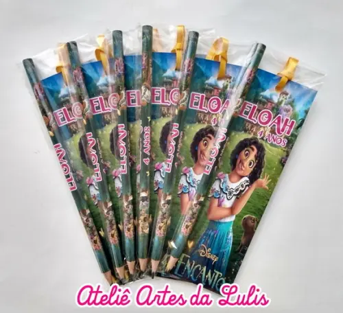 Marcador de Livro + Lápis Encanto