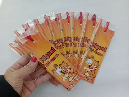 Marcador de Livro + Lápis Garfield