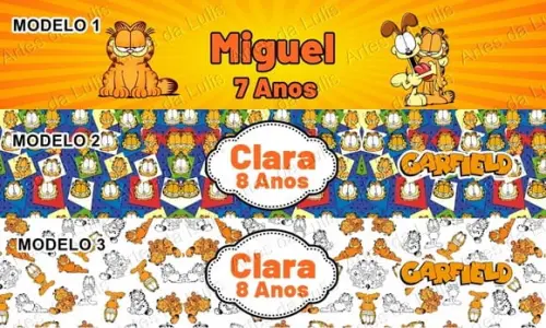 Marcador de Livro + Lápis Garfield