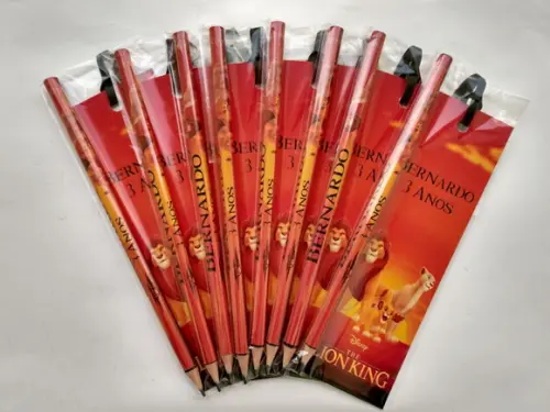 Marcador de Livro + Lápis o Rei Leão