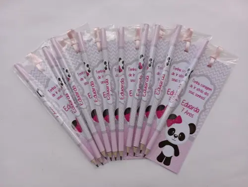 Marcador de Livro + Lápis Panda