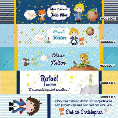 Marcador de Livro + Lápis Pequeno Príncipe