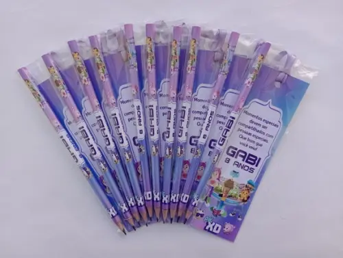 Marcador de Livro + Lápis Pkxd