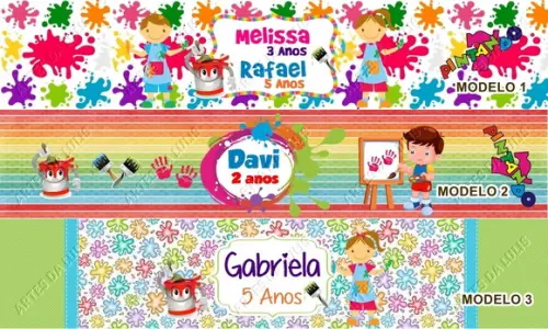 Marcador de Livro + Lápis Pintando o Sete