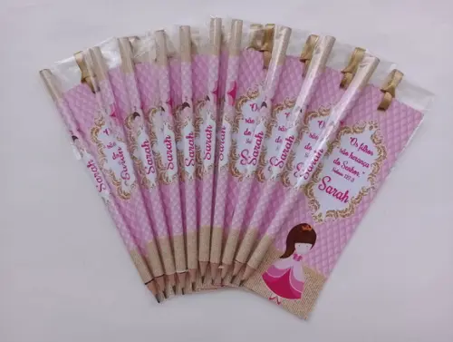 Marcador de Livro + Lápis Princesa