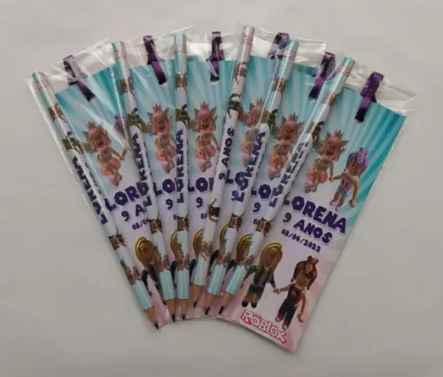 Marcador de Livro + Lápis Roblox