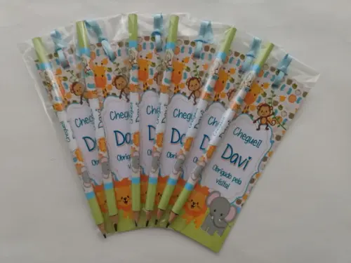 Marcador de Livro + Lápis Safari