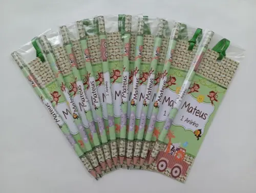 Marcador de Livro + Lápis Safari