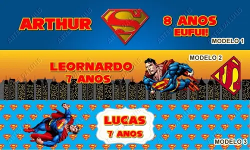 Marcador de Livro + Lápis Superman