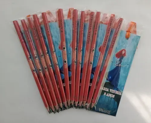 Marcador de Livro + Lápis Valente