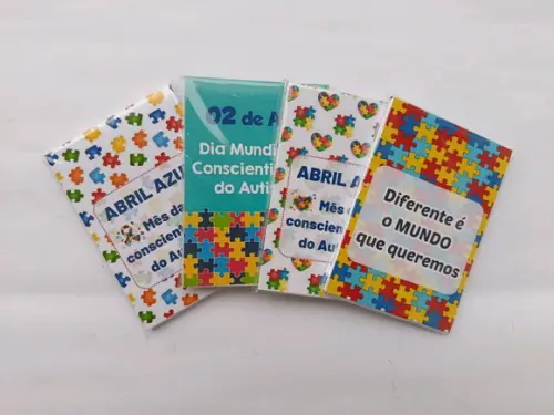 Mini Bloquinho Abril Azul
