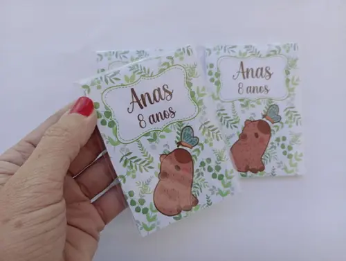 Mini Bloquinho Capivara