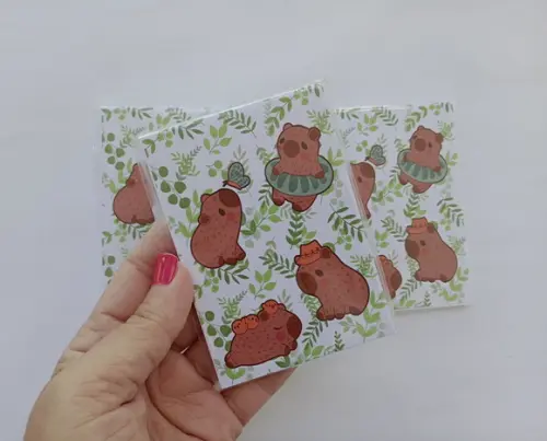 Mini Bloquinho Capivara