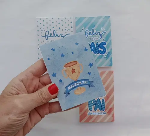 Mini Bloquinho Dia dos Pais