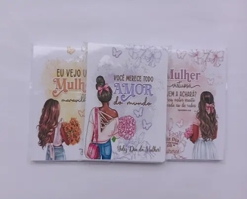 Mini Bloquinho Personalizado Dia da Mulher
