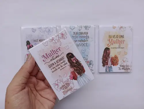 Mini Bloquinho Personalizado Dia da Mulher