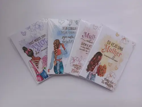 Mini Bloquinho Personalizado Dia da Mulher
