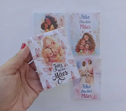 Mini Bloquinho Personalizado Dia das Mães
